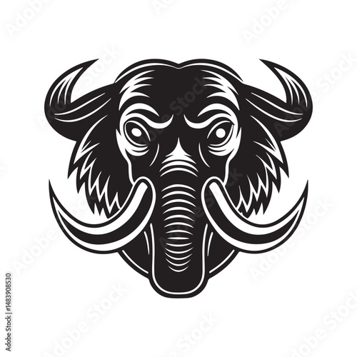 american mammoth jackstock vector