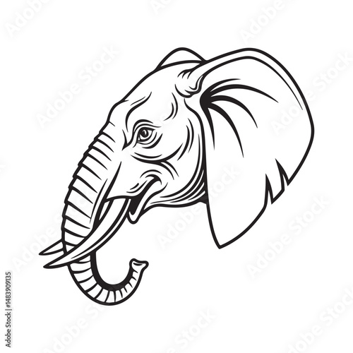american mammoth jackstock vector