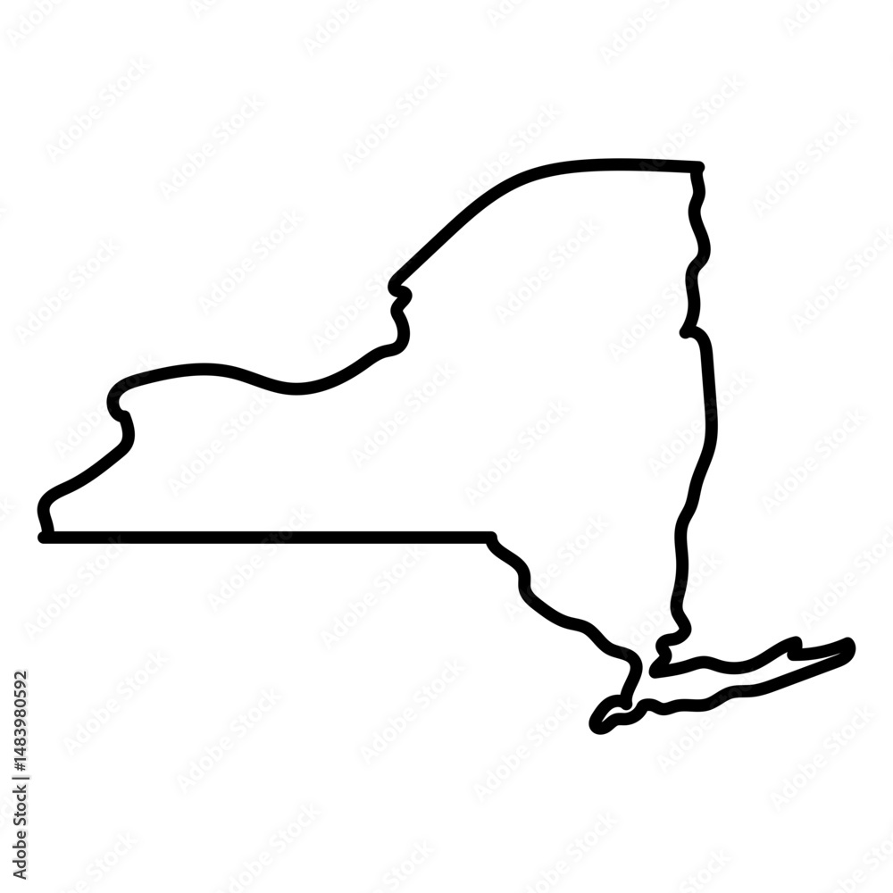New York state stroke map New York state stroke map