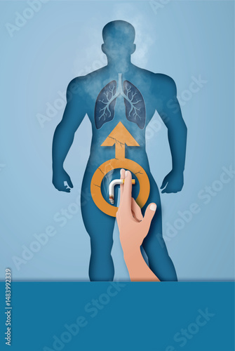 Cigarettes Burn More Than Lungs – Anti-Smoking Concept for World No Tobacco Day