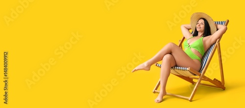 Beautiful young woman in sw...
