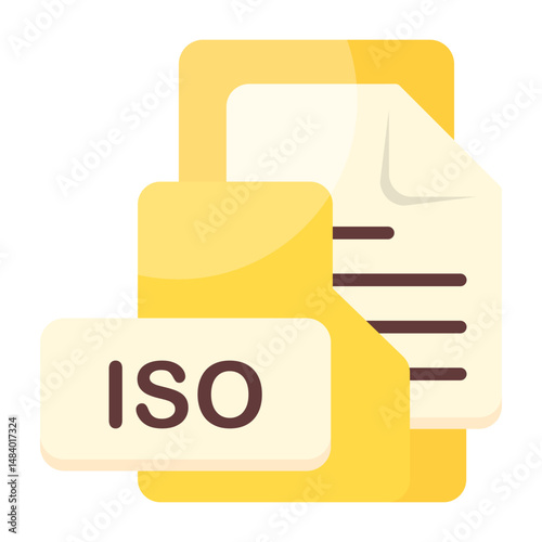 ISO Format Icon