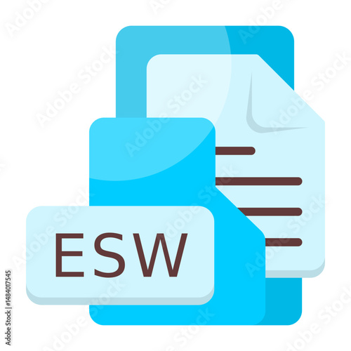 ESW Format Icon