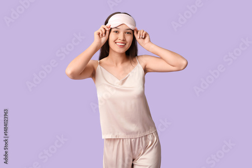 Beautiful young happy Asian...
