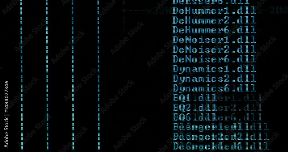 Computer system scan listing files on hard drive