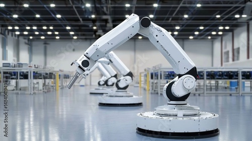 The future of manufacturing relies on advanced robotics.
