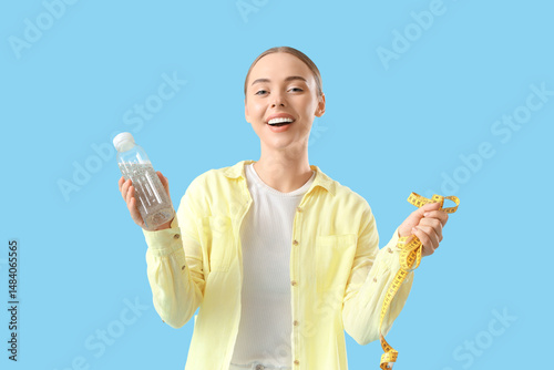 Young woman with chia seed ...