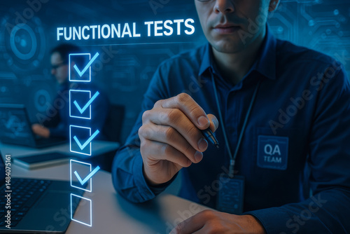 Functional tests checklist for computer engineering quality assurance ensures software reliability and performance in professional workspace