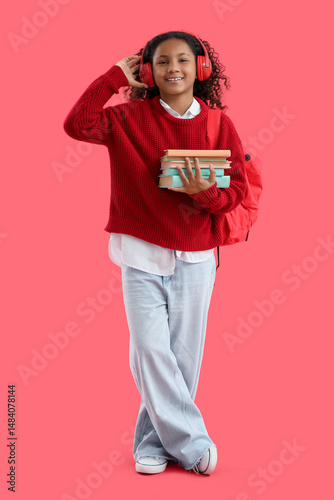African-American teenage gi...
