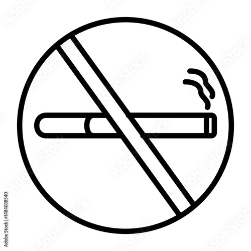No Smoking icon
