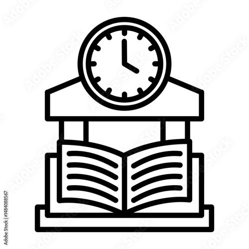 Library Hours icon
