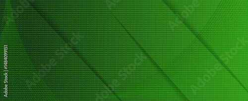 Studio interior with carbon fiber texture. Modern carbon fiber textured green interior with light. Background for mounting, product placement. Vector background, template, mockup