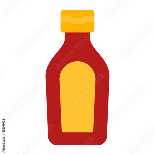 bottle of ketchup icon