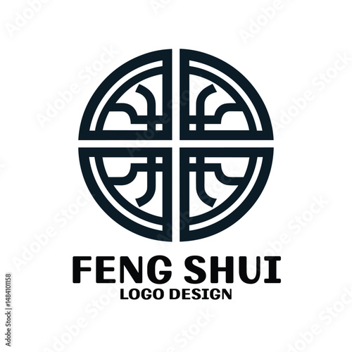 Feng Shui Vector Logo Design