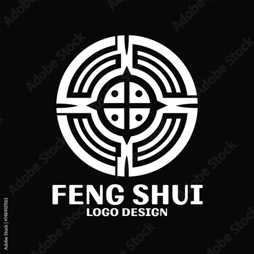 Feng Shui Vector Logo Design