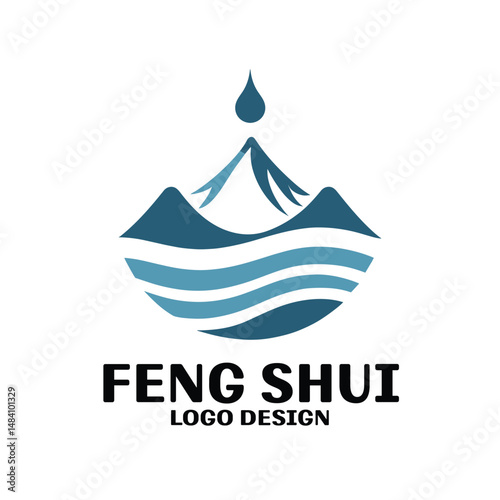 Feng Shui Vector Logo Design