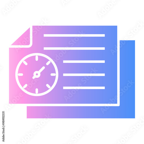 slides Gradient icon