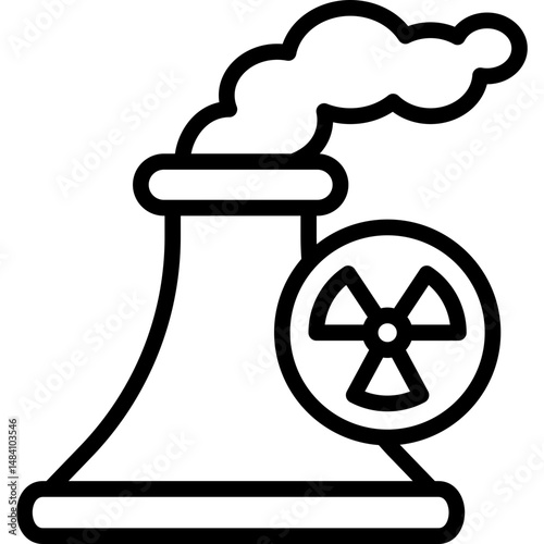 nuclear power plant icon