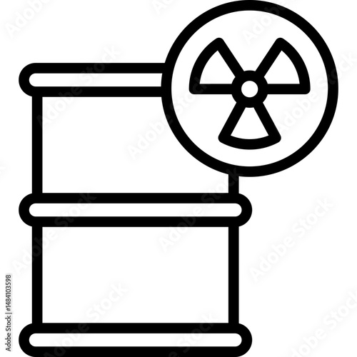 toxic waster icon