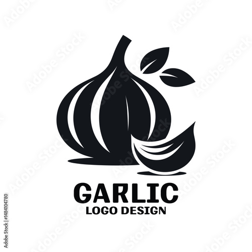 Garlic Vector Logo Design
