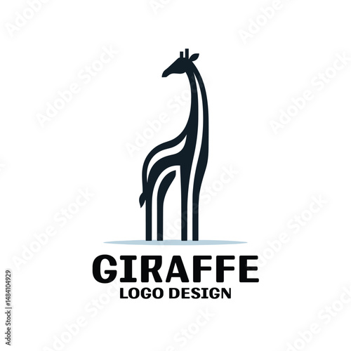 Giraffe Vector Logo Design