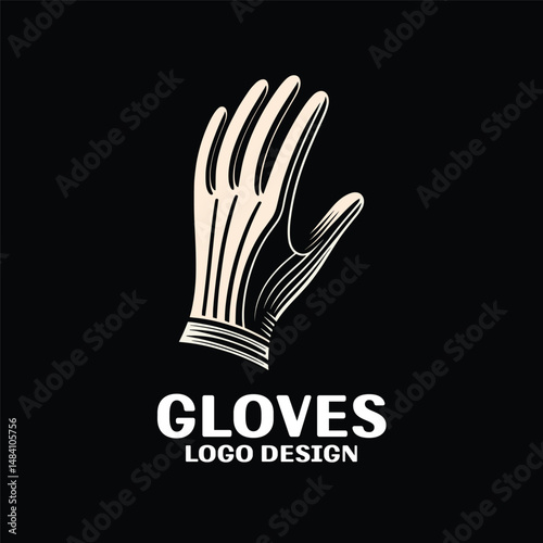 Gloves Vector Logo Design