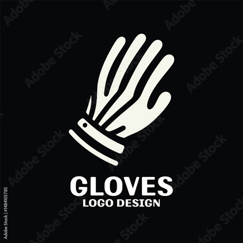 Gloves Vector Logo Design