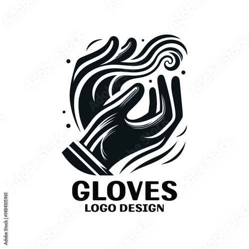 Gloves Vector Logo Design