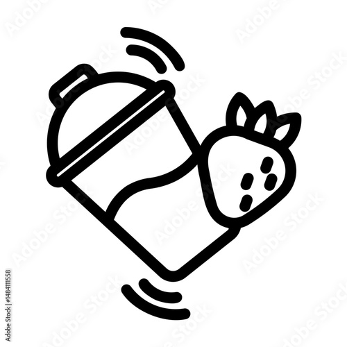 bartender Line Icon