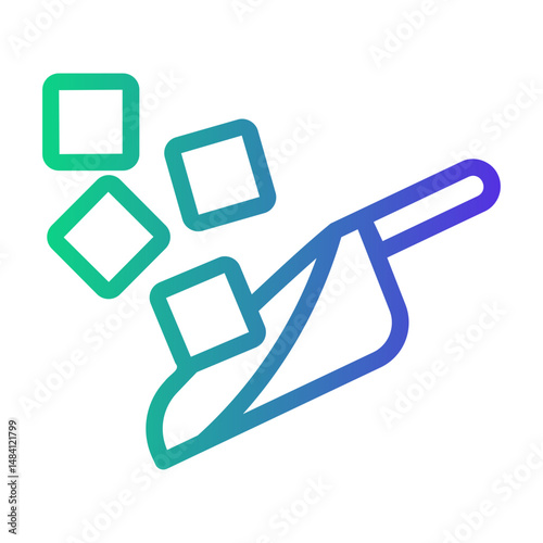 bartender Line Gradient Icon