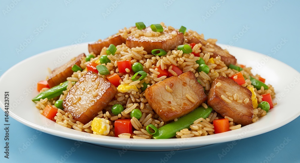 Savory Fried Rice with Crispy Tofu: A Vibrant Culinary Delight Savory Fried Rice with Crispy Tofu: A Vibrant Culinary Delight