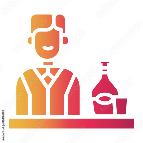 bartender Gradient icon