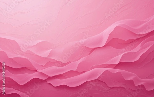 Pink Unique Paper Background Image, Gradient, Abstract, Banner, Texture, Poster, Advertising