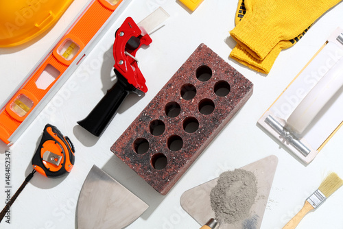 Brick and construction tool...