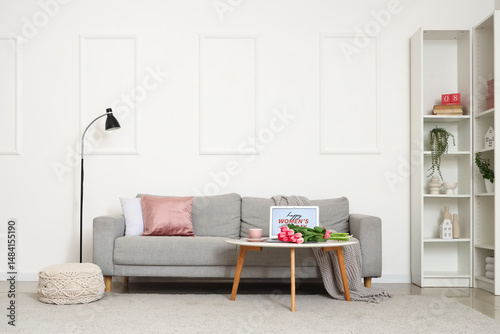 Interior of living room dec...