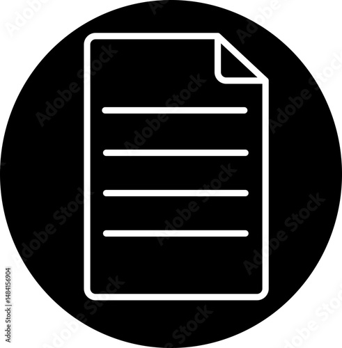 A doc logo on a black background.