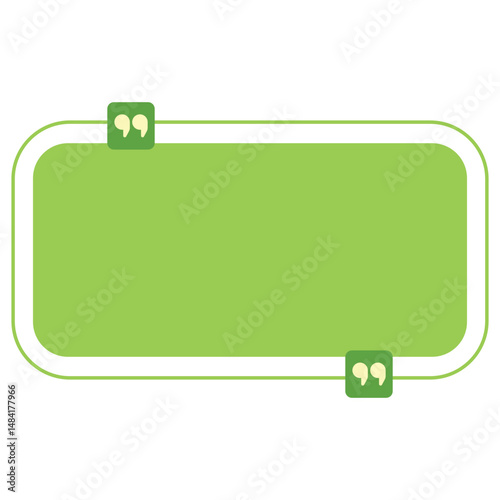 Quotes Text Box Frame