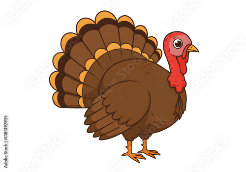 turkey vector illustration