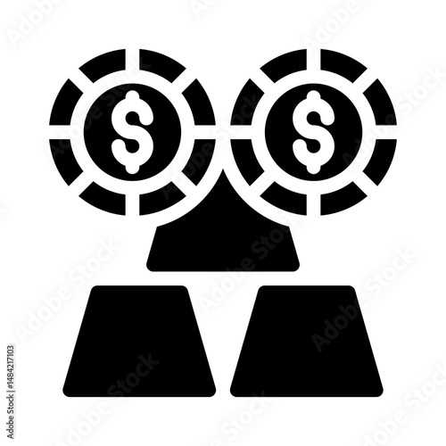 nugget glyph icon