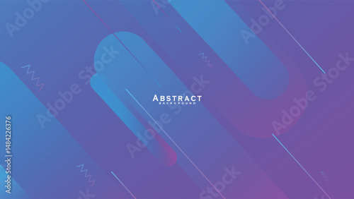 abstract blue curve vector background