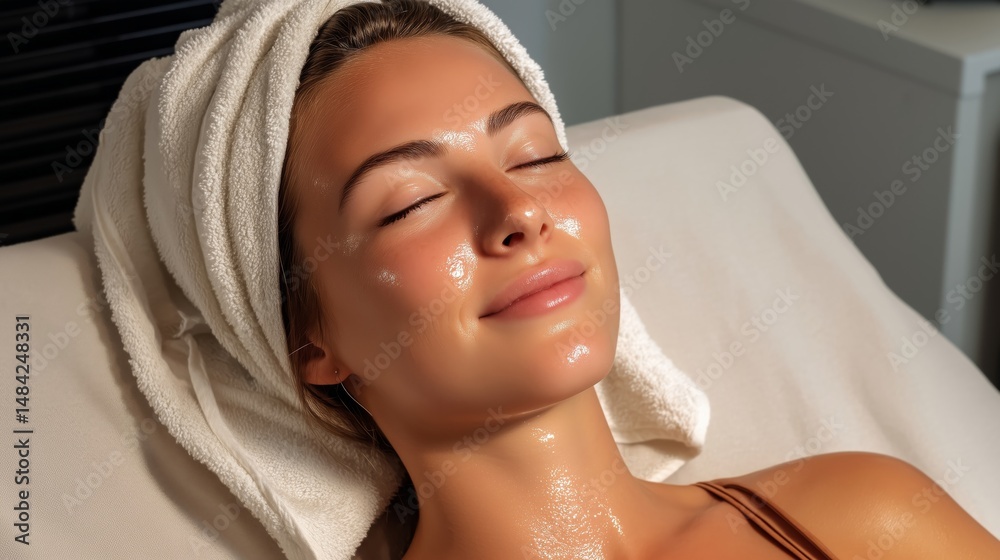 Fototapeta premium Radiant Skin Relaxation Experience