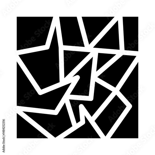 stone glyph icon