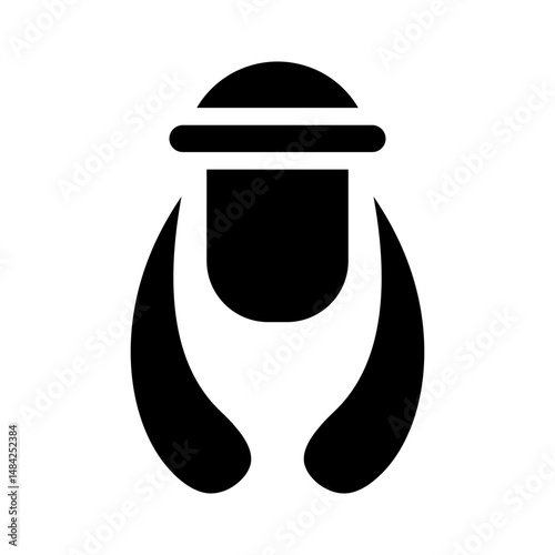 turban glyph icon
