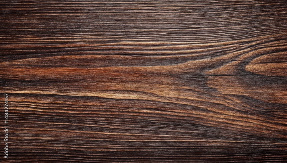 Fototapeta premium Dark Brown Wood Texture: A Rich, Natural Background