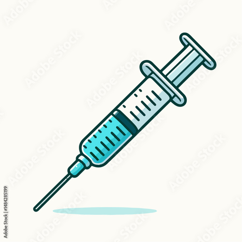 syringe vector illustration