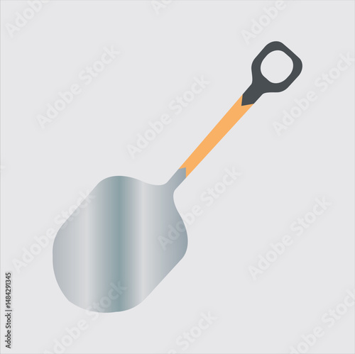 Garden Shovel Illustration and Graphic art