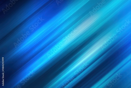 Abstract blue light streaks create a dynamic digital background.