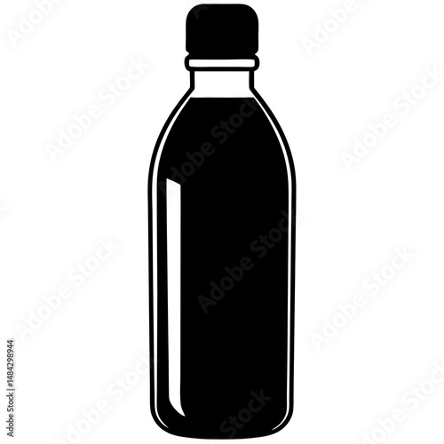 bottle of beer isolated