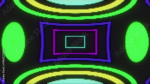abstract LED technology background