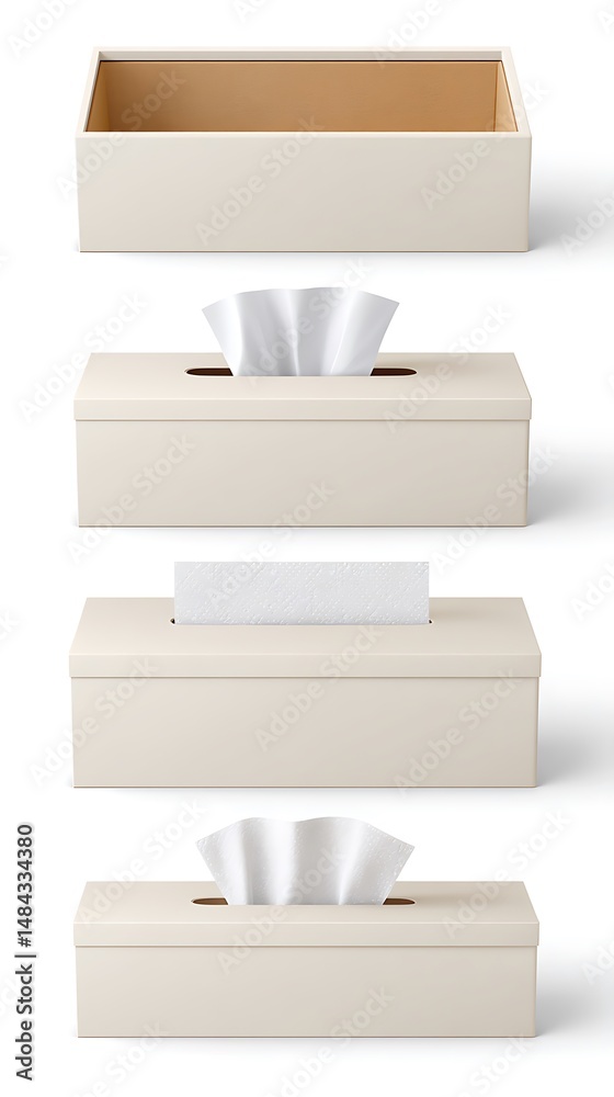 Obraz premium Tissue Box Transitions